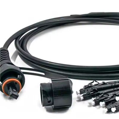 cordon de patch en fibre imperm&eacute;able mpo lc